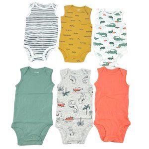Simple Joys by Carter's  | Kid's Body Suit Pack | 6 Pack | Size 6-9M